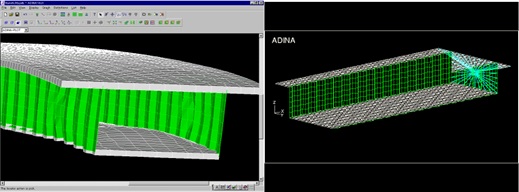 波型鋼鈑ウェブを有するPC箱桁橋の座屈解析